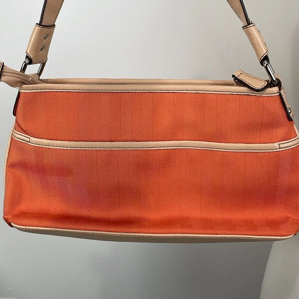 Etienne Aigner Shoulder Bag Medium Orange Purse